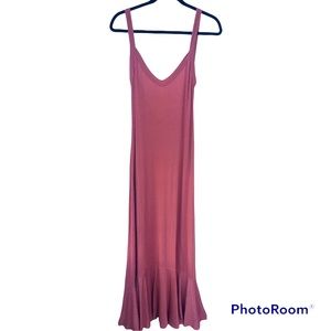 Free people beach tank long dress